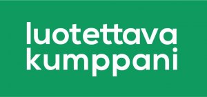 Luotettava Kumppani logo verkkosivuille